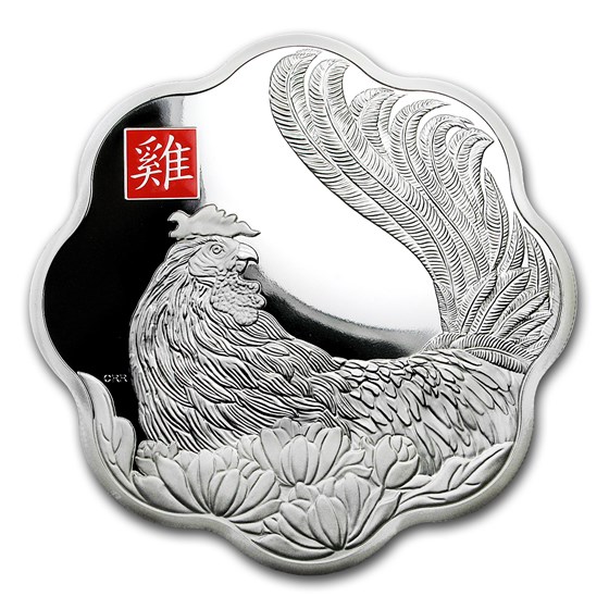 2017 Canada 1 kilo Silver $250 Year of the Rooster Proof 2017 Canada 1 kilo Silver $250 Year of the Rooster Proof